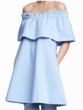 blue plaid dress h&m H&M Blue Plaid Long Sleeve Midi Dress Cottage Core Prairie Dress